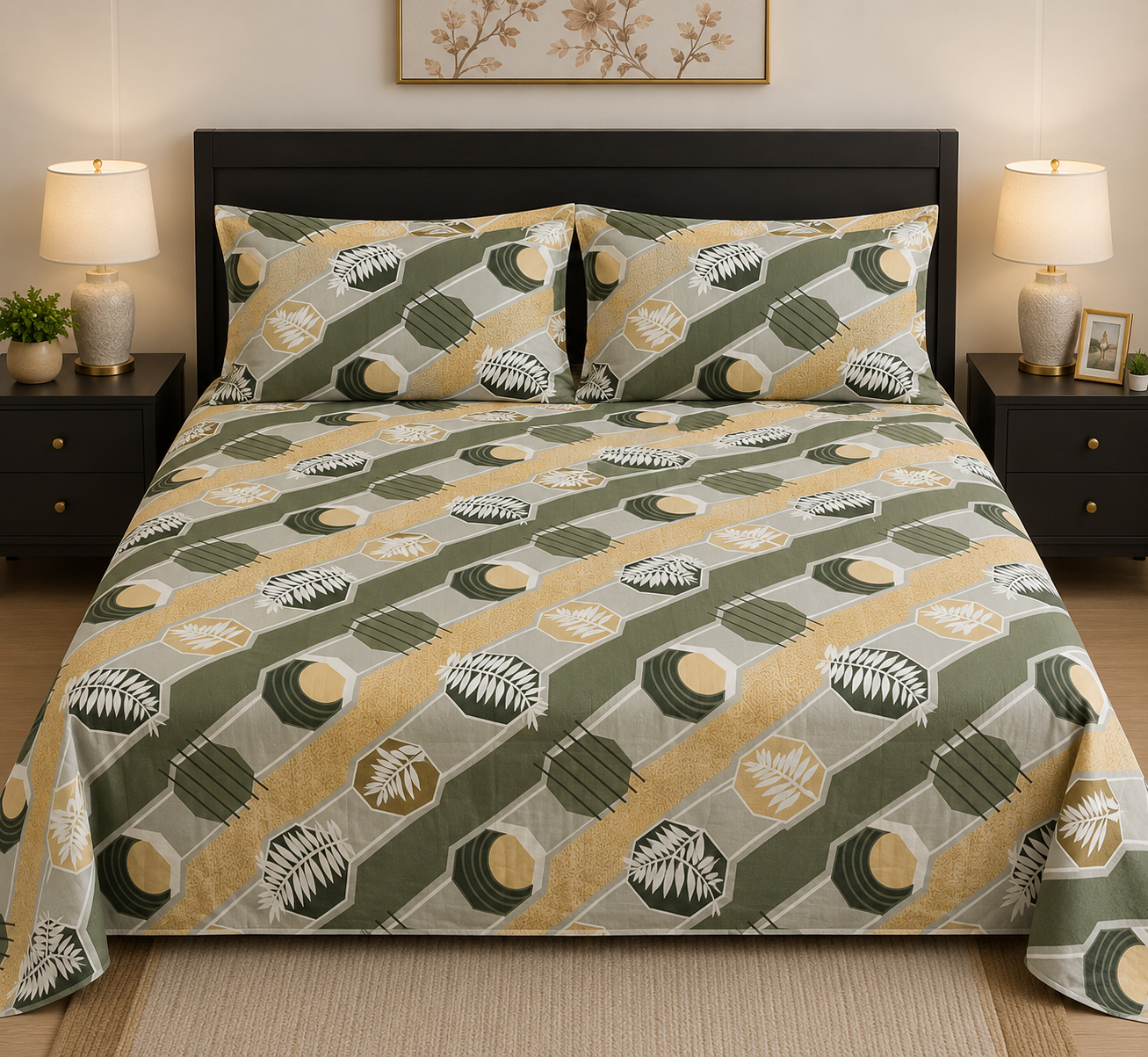 Bella C Blossom Bedsheet Set