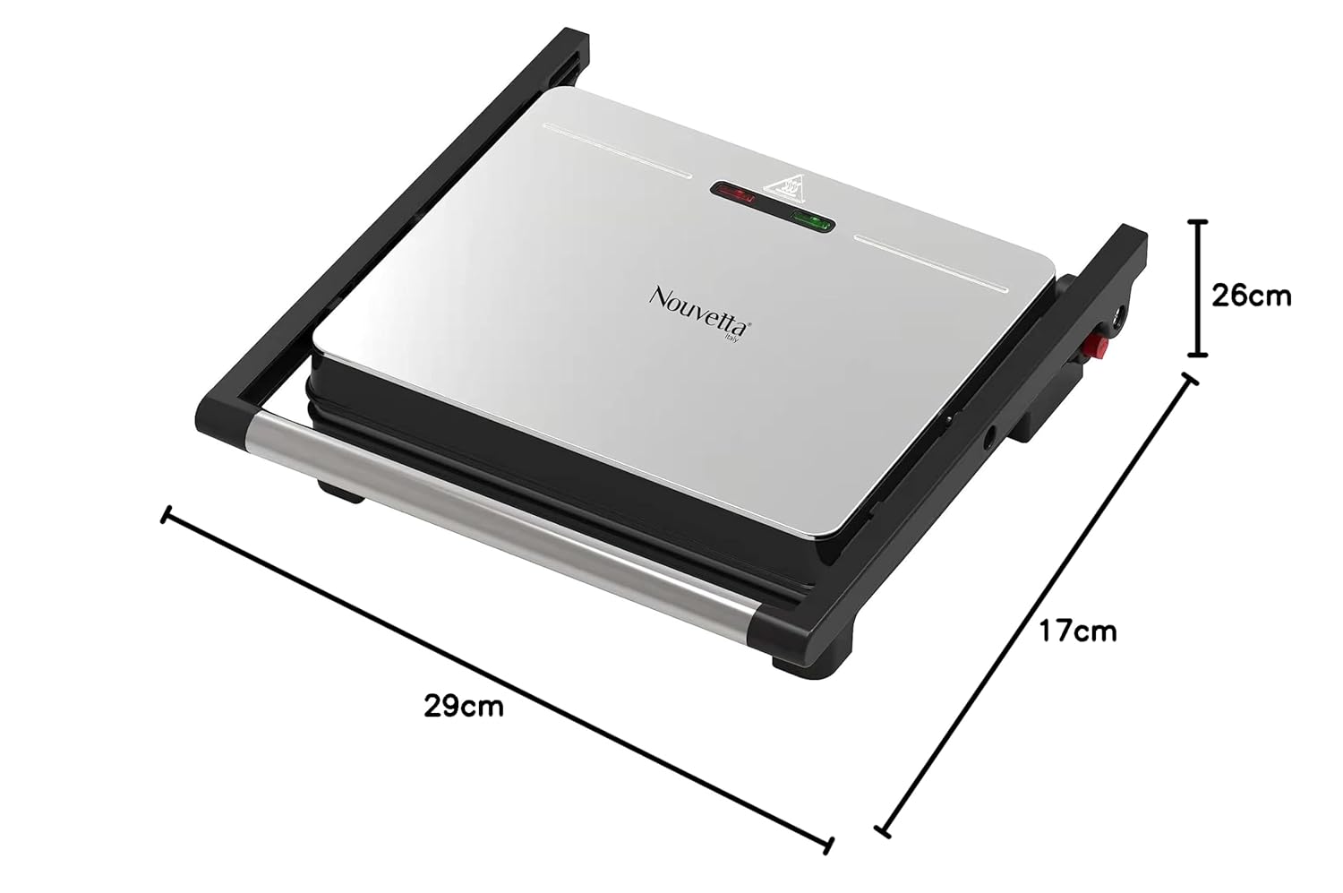 NOUVETTA  Jumbo Grill Toaster