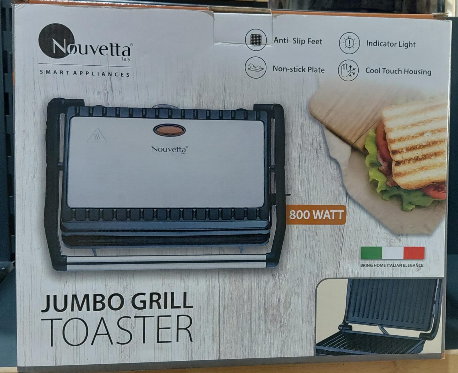 NOUVETTA  Jumbo Grill Toaster