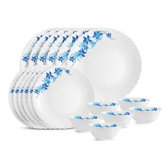 Cello Opal Ware Dinner Set 18 pc(1635)