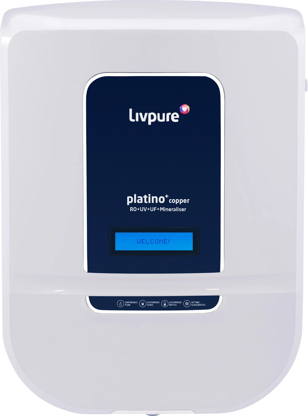 Livpure Platino Copper RO Water Purifier  RO  UV  UF  Mineralise
