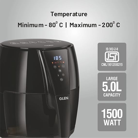 GL3041 Digital Fryer 5.0 Ltr BK