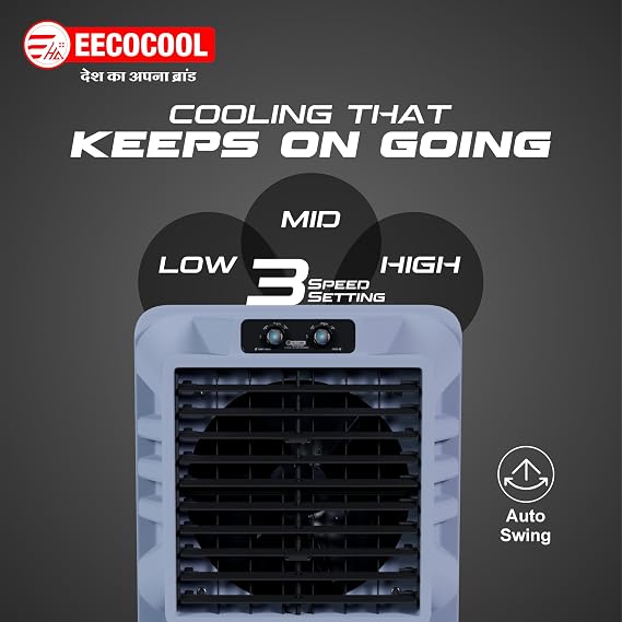 Plain Air Cooler 70Ltr Eco Flow