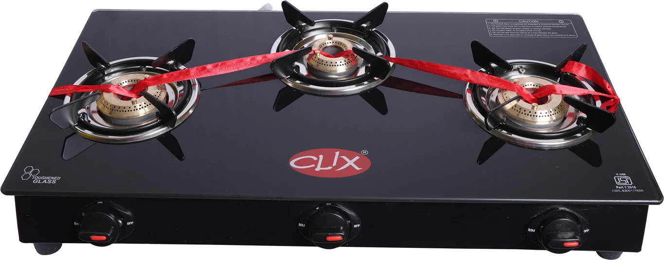 3 Burner Smart Gas  stove
