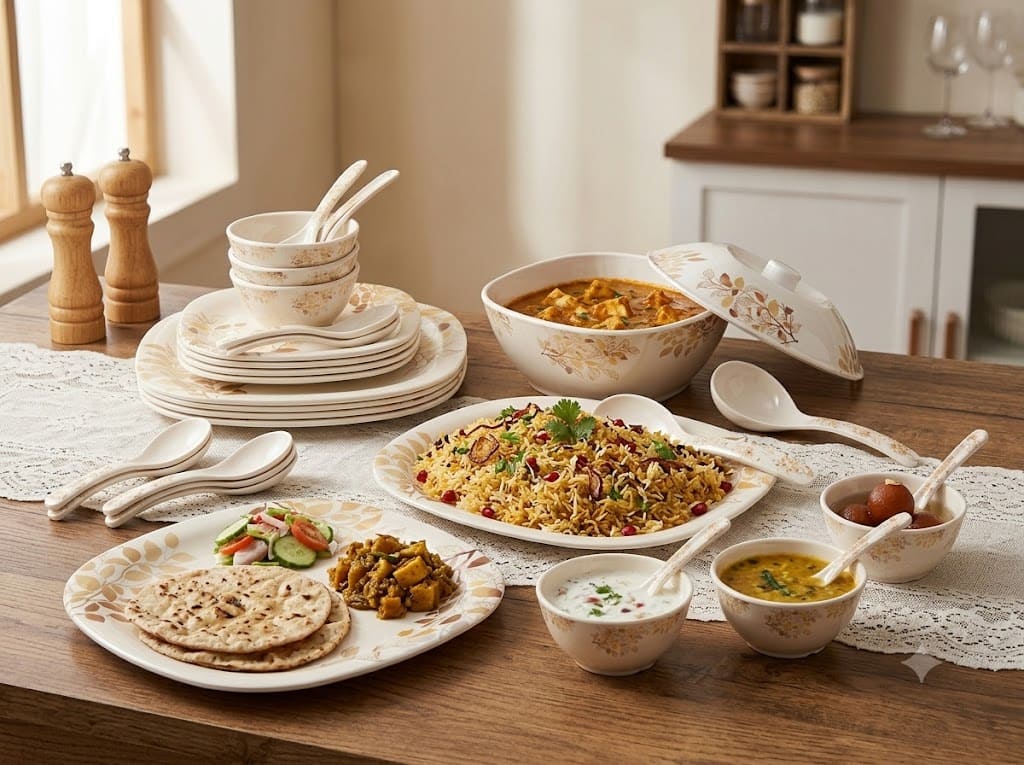 Born Chef 41 PC Dinner Set Radiance