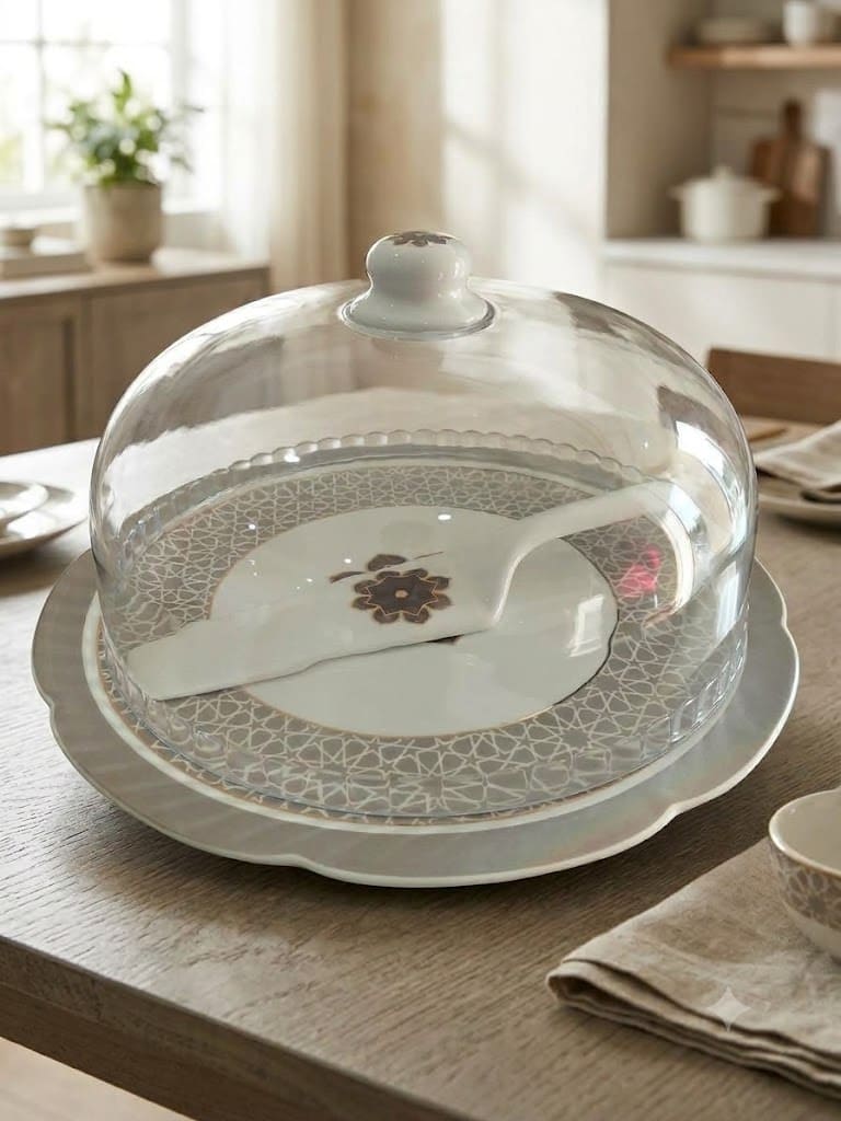 BC Cake Cover And Server BR
