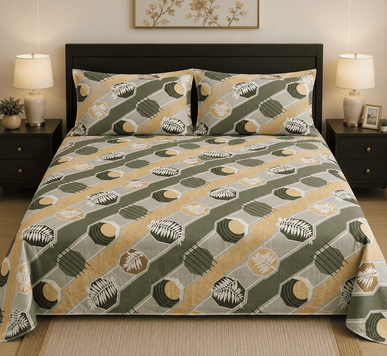 Bella C Blossom Bedsheet Set